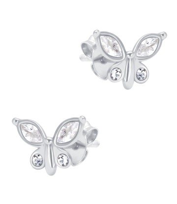 Butterfly Silver Stud Earring STS-6731